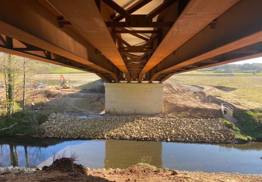 Congleton Bypass, Manchester underneath