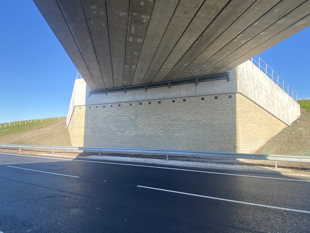 Completed underneath Congleton Bypass, Manchester