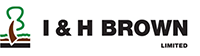 I and H Brown Logo