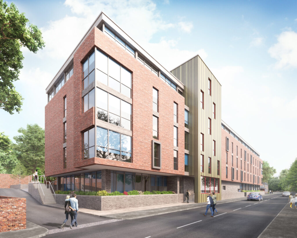 Student Accommodation, Stoke On Trent completed
