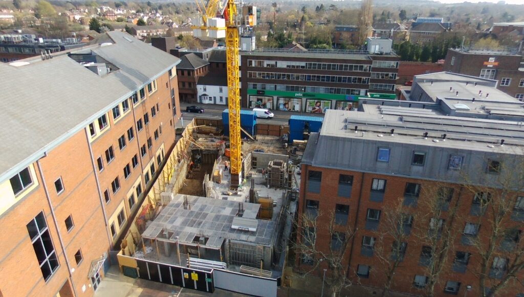 Construction Bradford House, Epsom