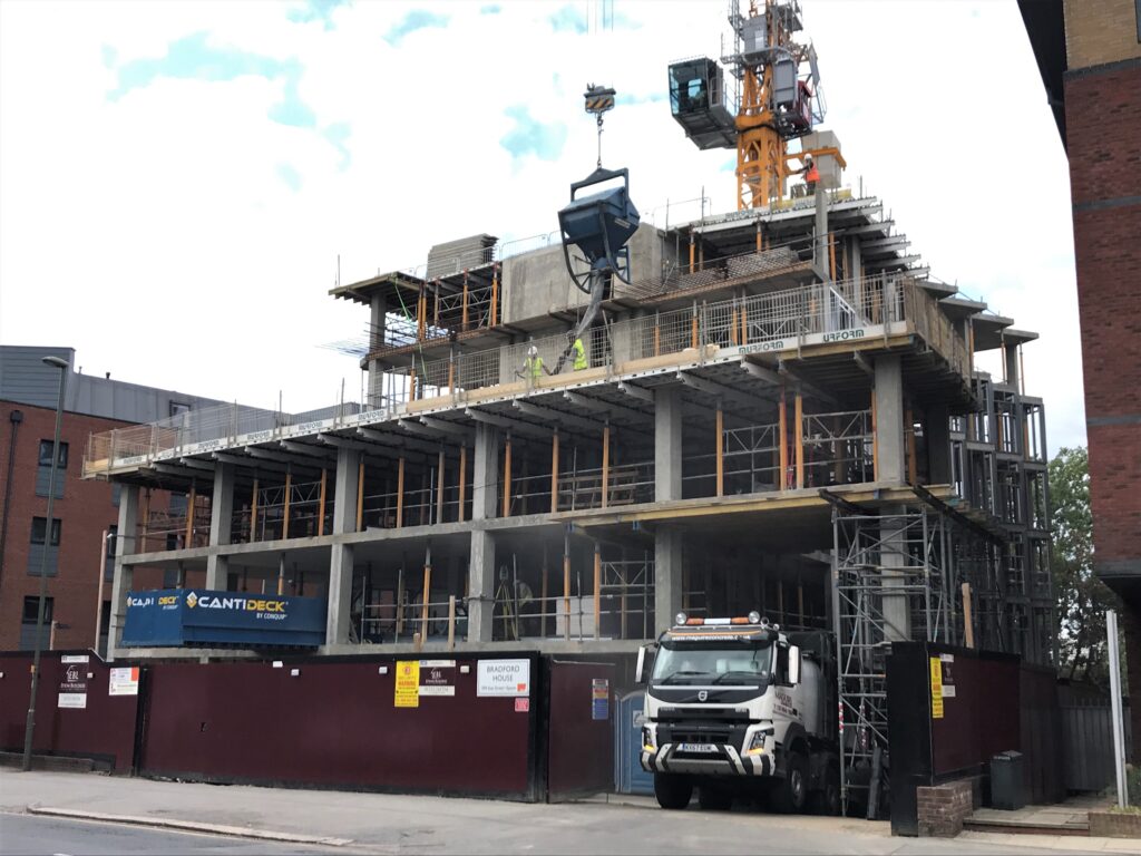 Construction Bradford House, Epsom
