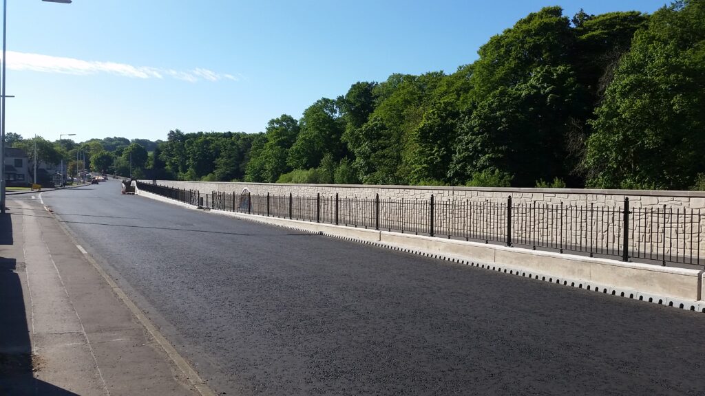 Brechin Flood Protection wall Angus