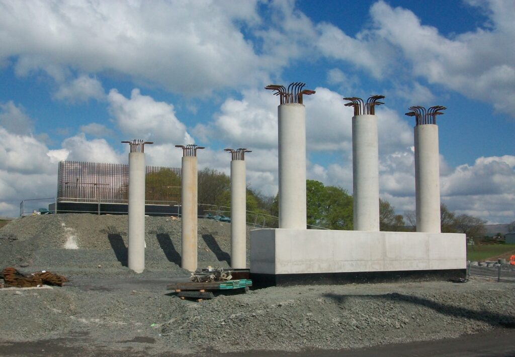 reinforced concrete bridge construction