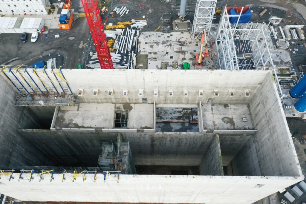 Construction of Oldhall Energy from waste facility