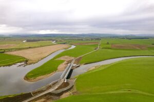 Clyde Bridge aerial view