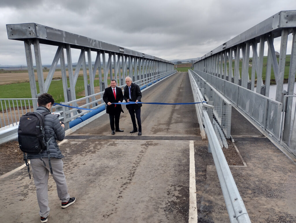 Opening of the clyde bridge