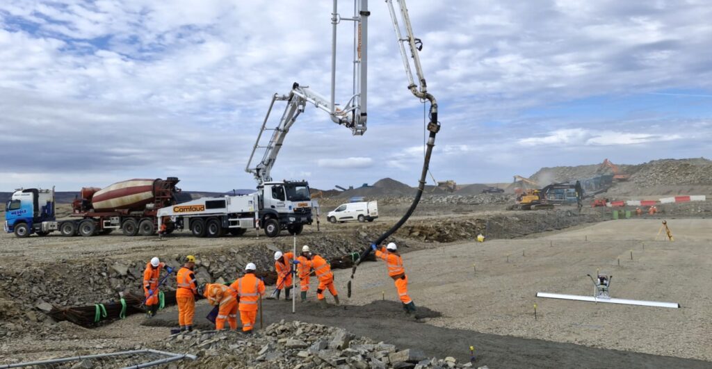 Construction of Finstown Substation