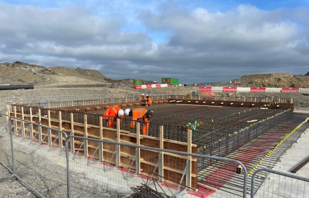 Construction of Finstown Substation