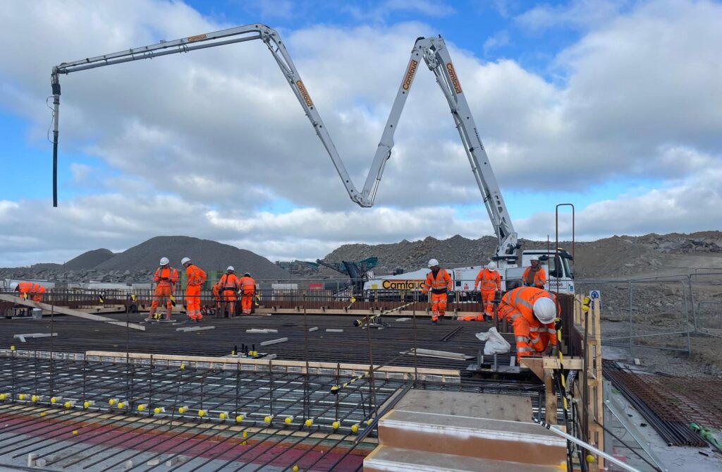 Construction of Finstown Substation